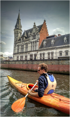 Lokeren: The most accessible kayak rental in Belgium - The Naked Kayaker
